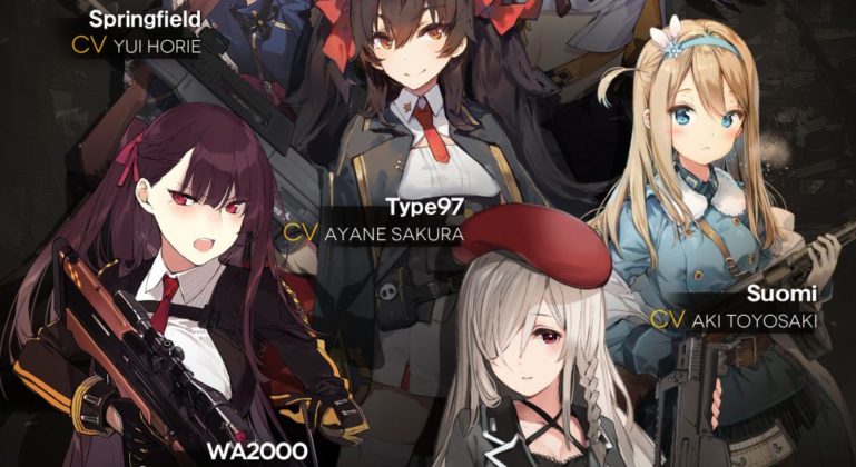 Girls Frontline List Of Characters List Of Tactical Dolls Part 1