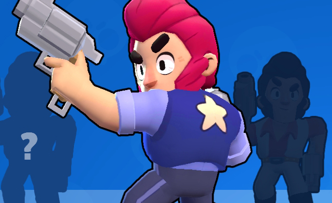 Нарисовать кольта из brawl stars