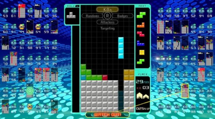 end of tetris screen