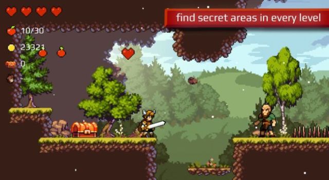 Apple knight : world 2 - level 8 secret chests 