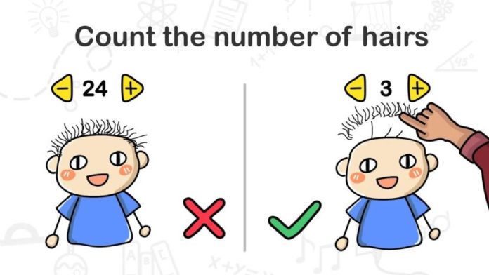 2 digit number according to the picture brain out