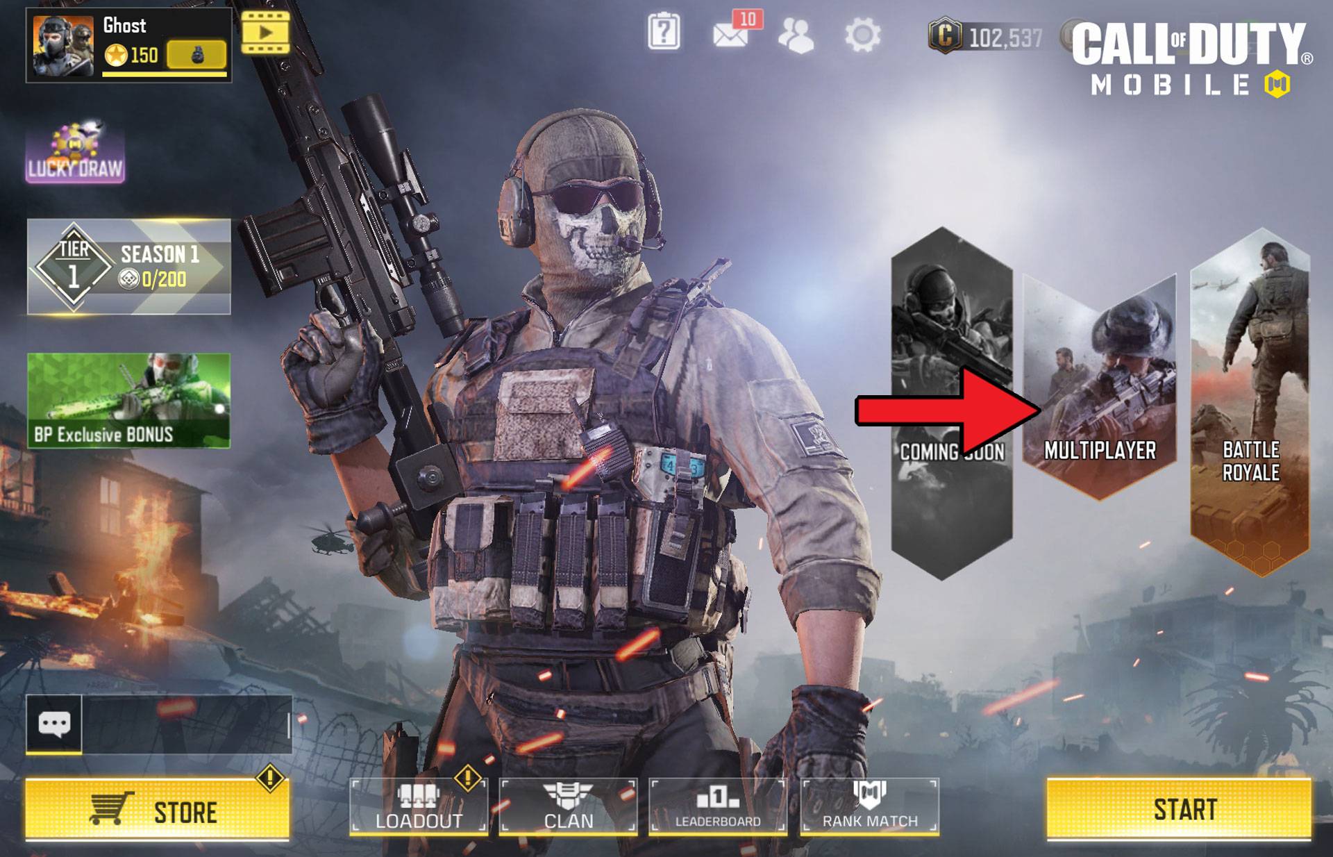 how-to-play-1v1-in-call-of-duty-mobile-touch-tap-play