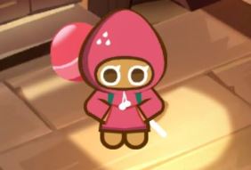 cookie run strawberry cookie plush