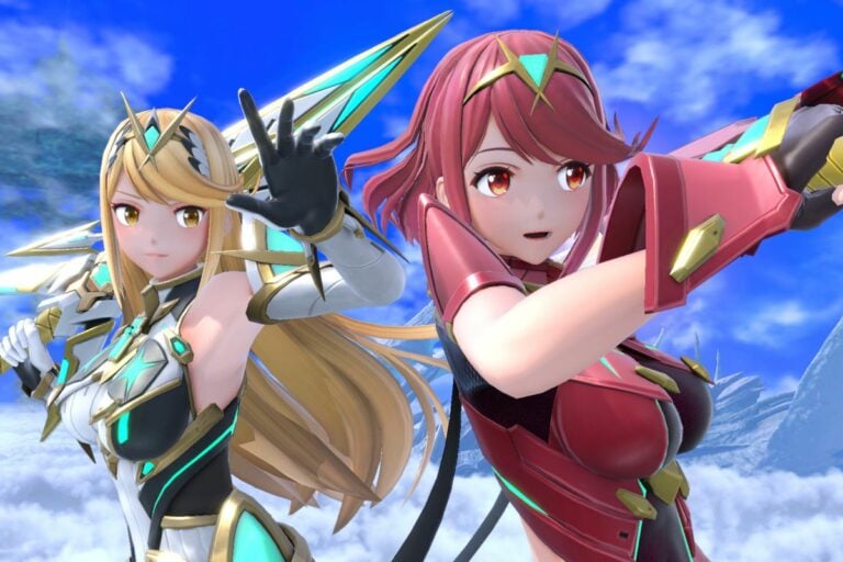 pyra mythra statue