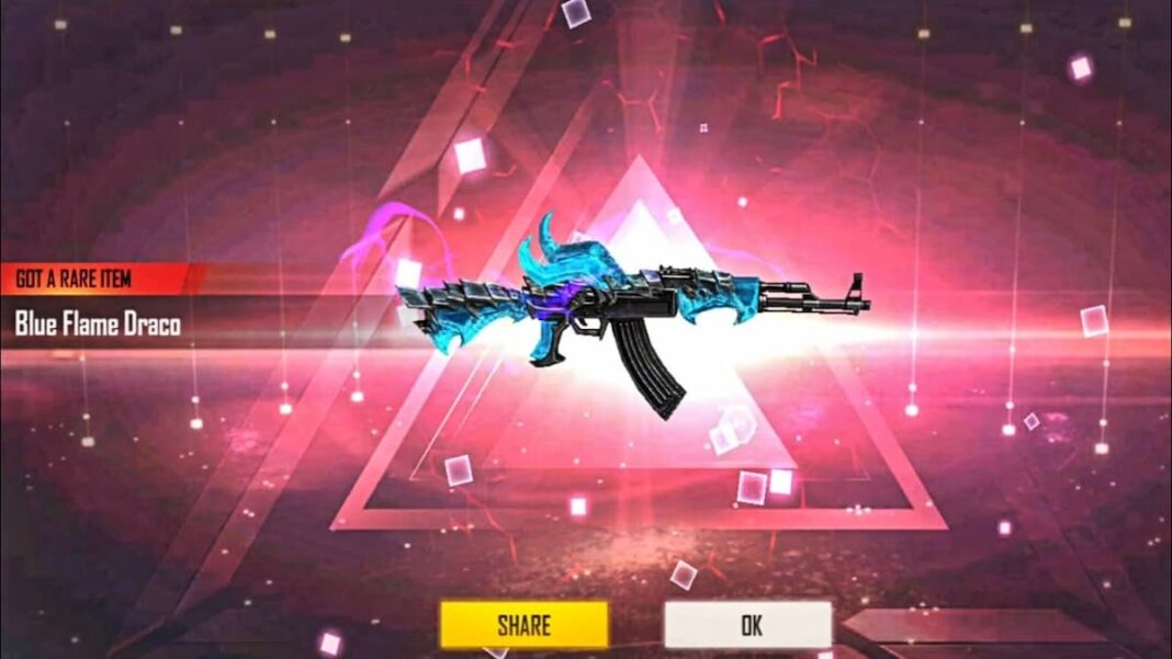 free fire ak skin