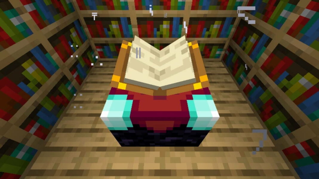 Minecraft How to get Mending Books Touch, Tap, Play