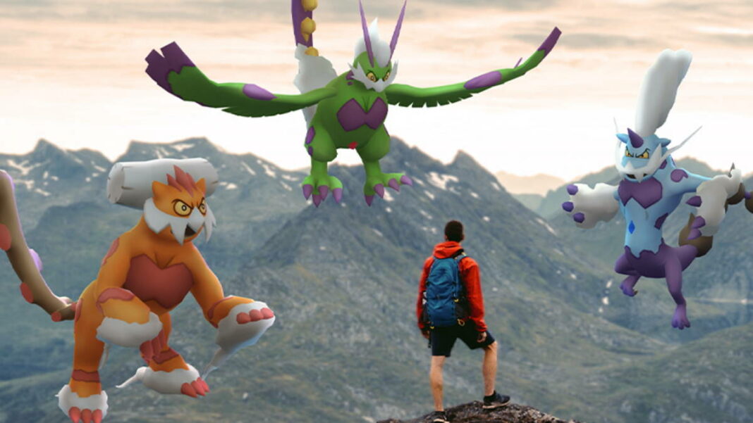 Pokémon Go How to take a snapshot of Landorus for Season