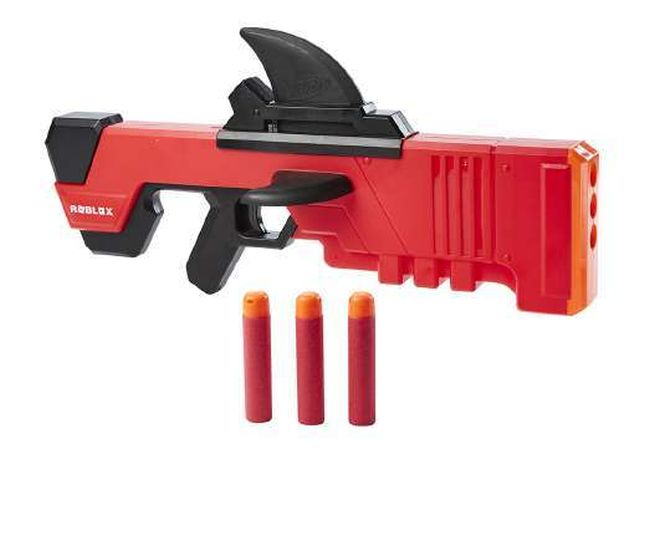 Hasbro Reveals Nerf Roblox Blasters Coming Soon Touch Tap Play - teleport gun roblox id