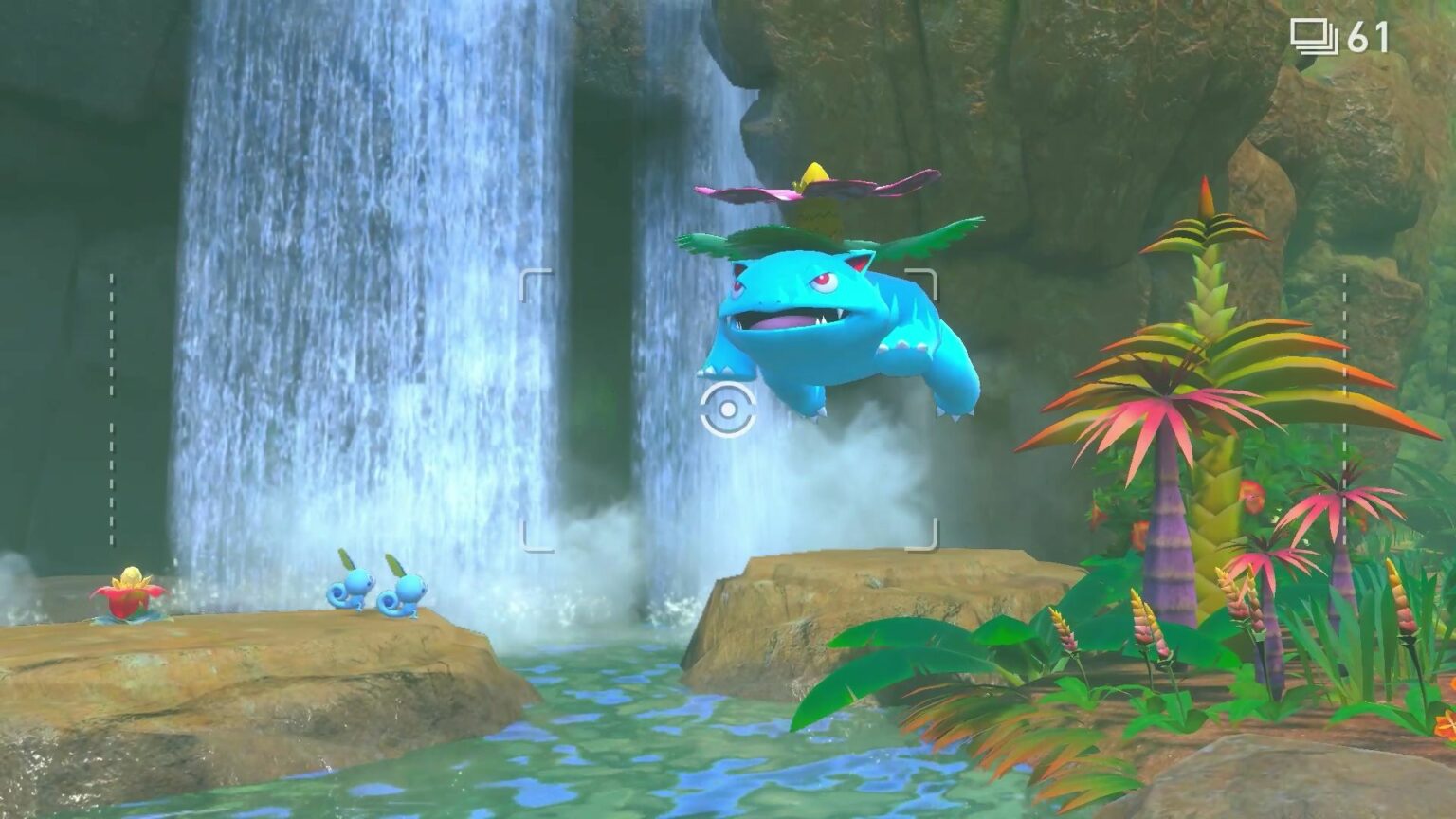new pokemon snap art in flight