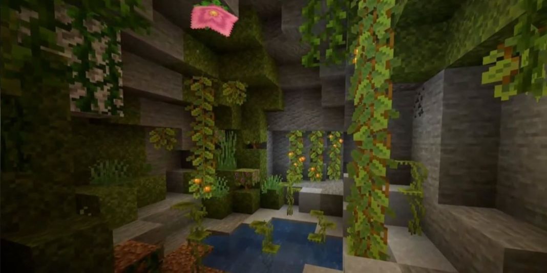 Spore Blossoms in Minecraft: How to Find and Use Them - Touch, Tap, Play