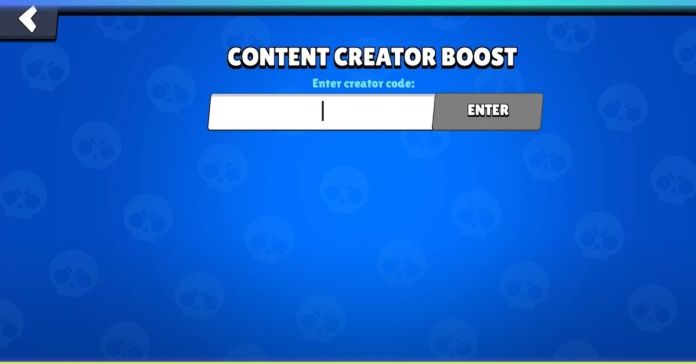 brawl stars content creator boost code