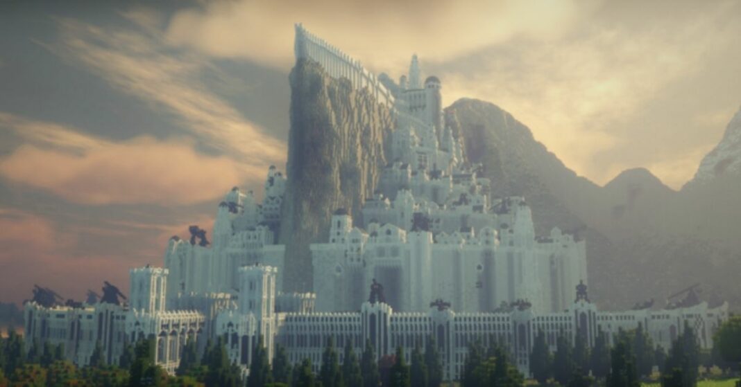 Minecraft Players Recreate Middle Earth In Stunning Minecraft Middle Earth Server