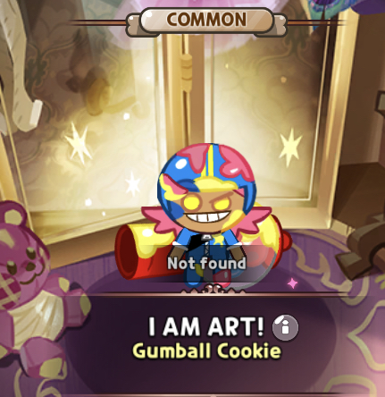 i am art gumball cookie costume