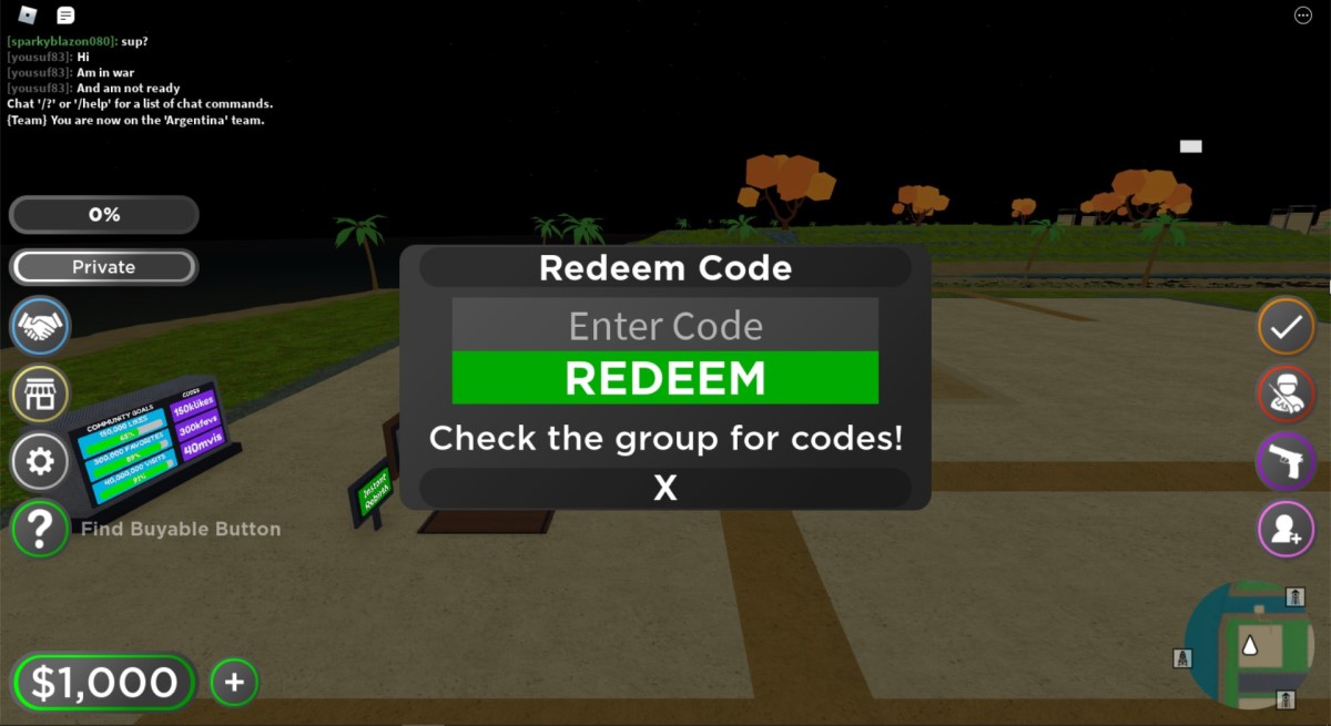 Roblox Military Tycoon Codes 