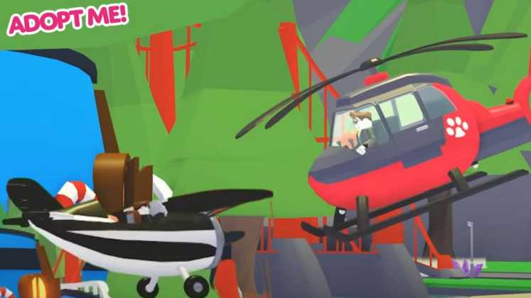 How to Get the Helicopter and Flying Sleigh in Roblox Adopt Me