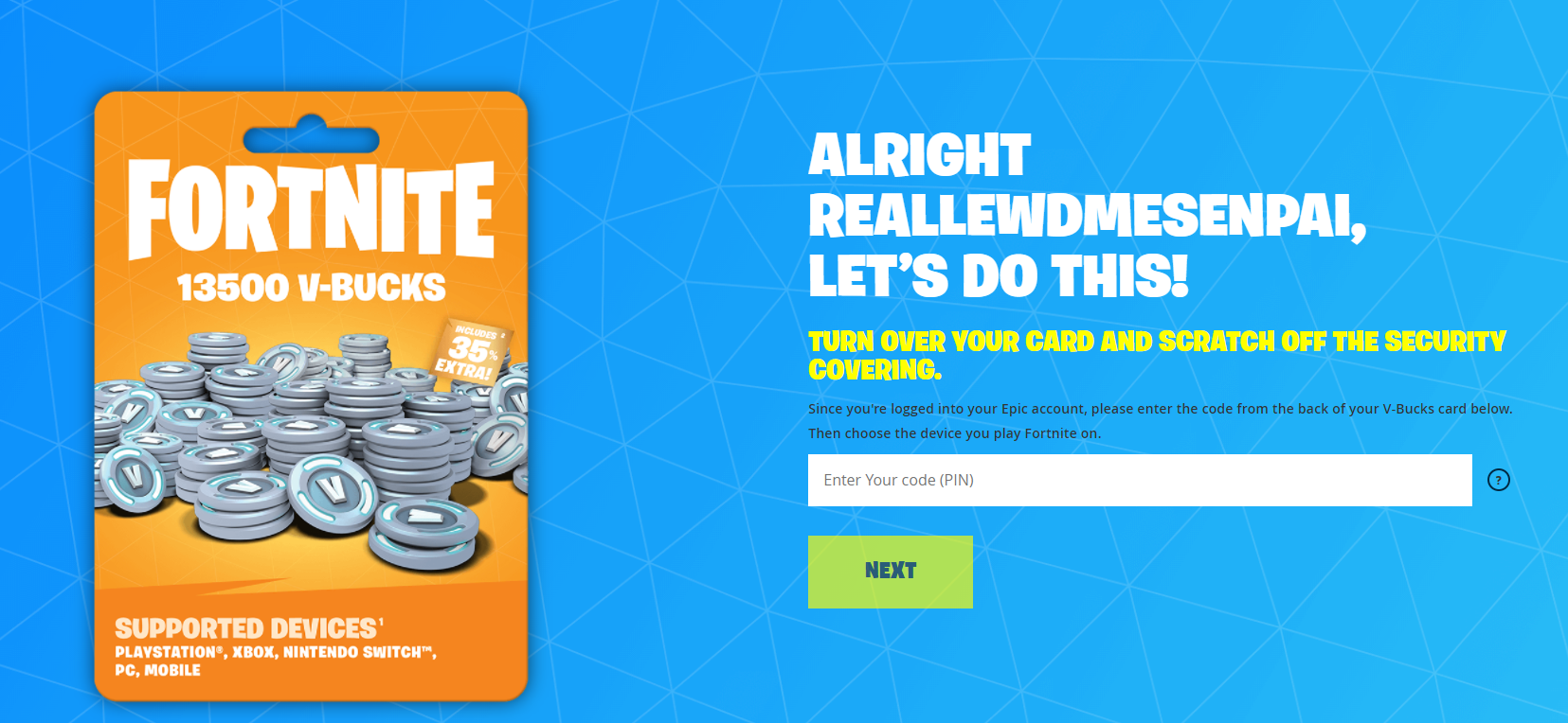 How To Redeem A V-Bucks Gift Card In Fortnite - Touch, Tap, Play