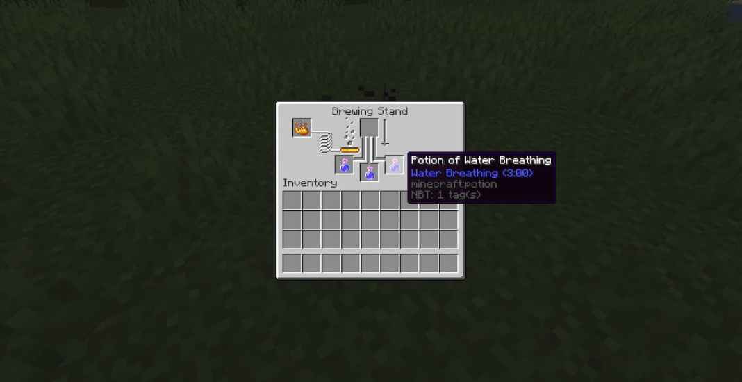 How to Make a Potion of Water Breathing in Minecraft Bedrock Edition ...