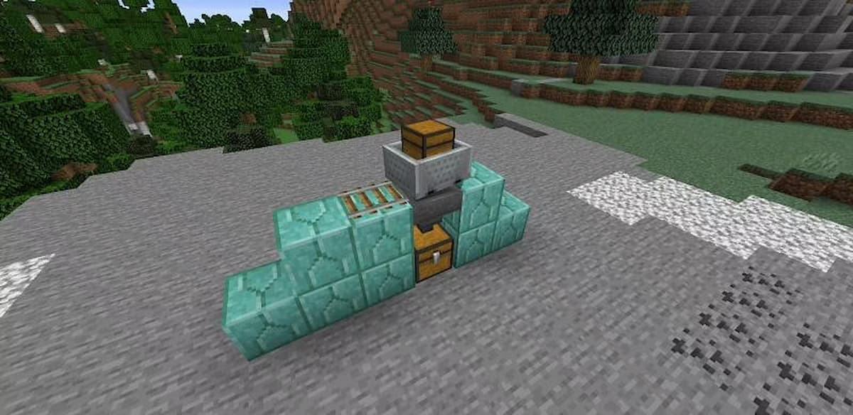 How to Get Freight Station Achievement in Minecraft Bedrock