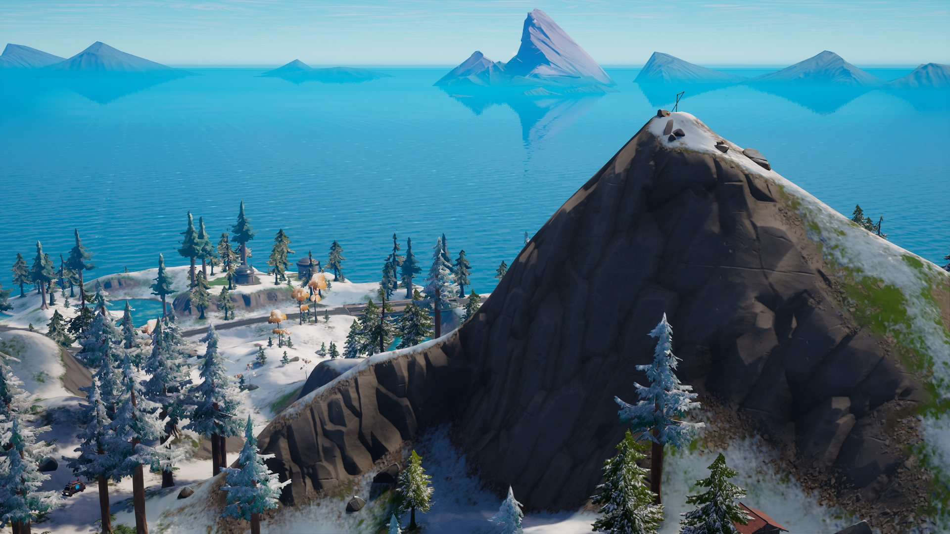 Where to Find Pinnacle Peak in Fortnite Mobile