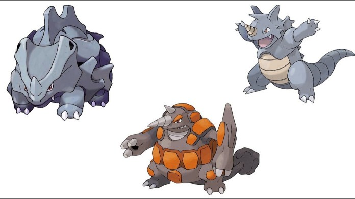 rhydon pokemon evolution