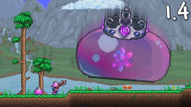 How to Summon and Defeat the Slime Queen in Terraria - Touch, Tap, Play