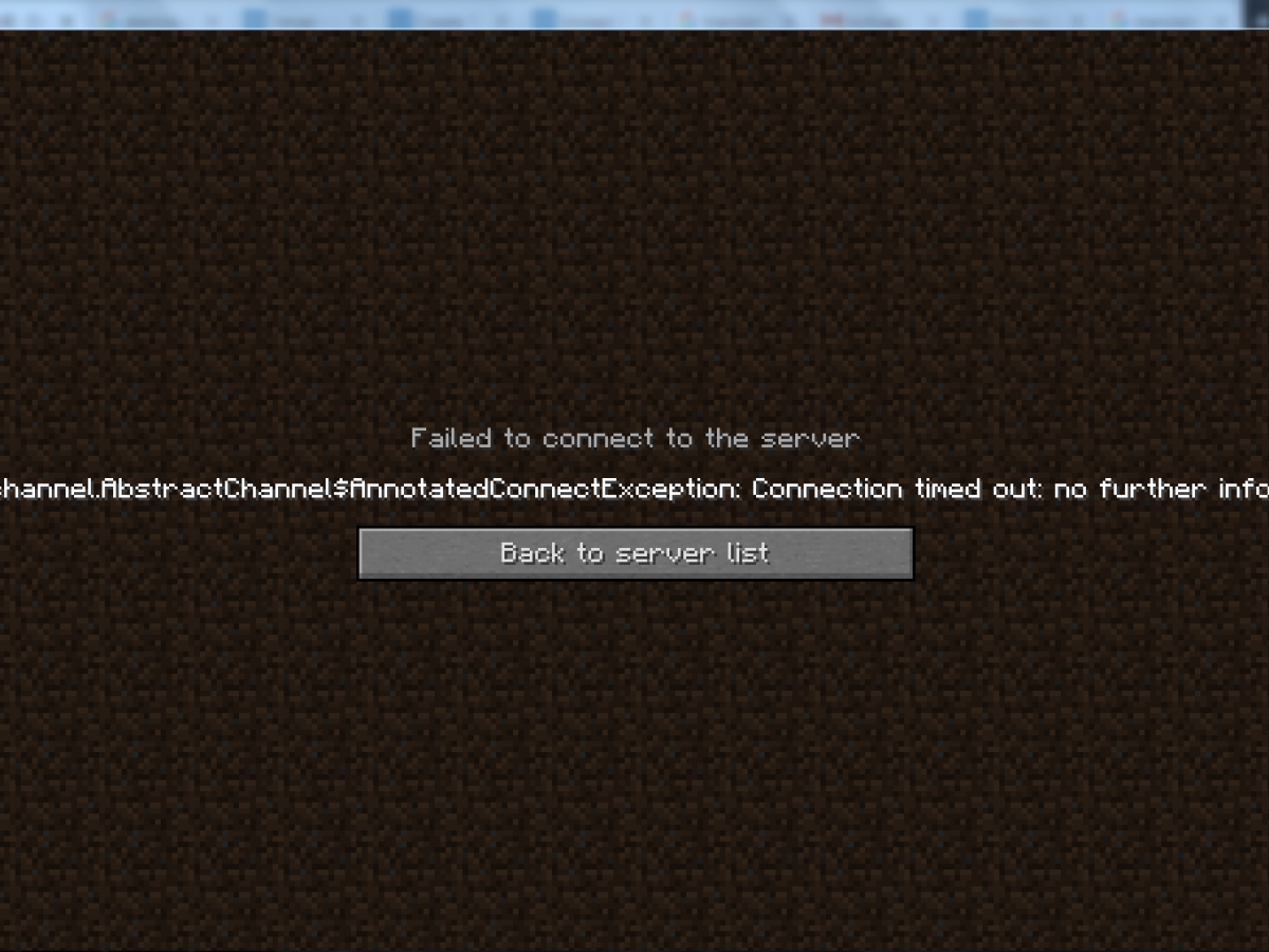 (Solved) IO.netty.channel Connection Error in Minecraft