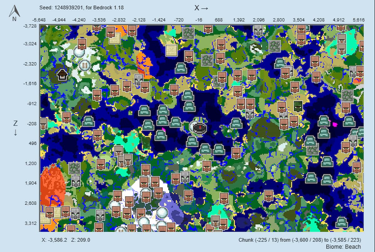 Minecraft Map Seed Generator