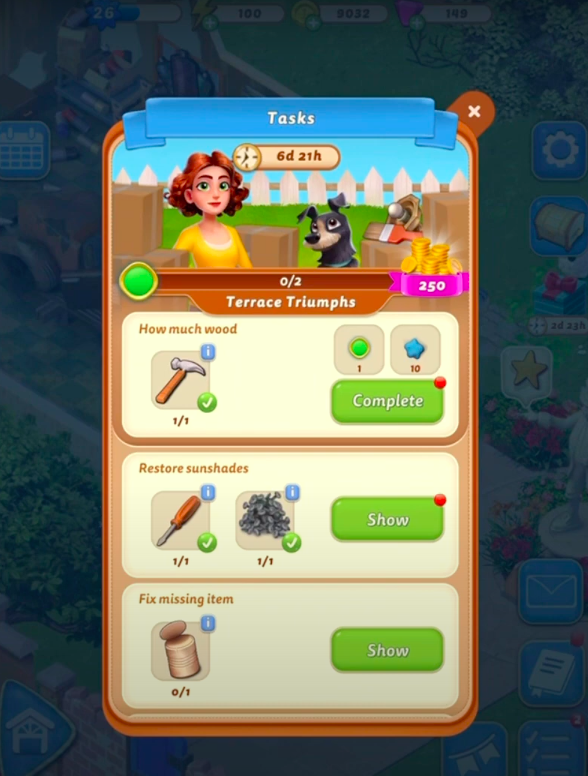 Merge Mansion Terrace Triumphs Event Guide: Times, Tasks, Rewards and ...