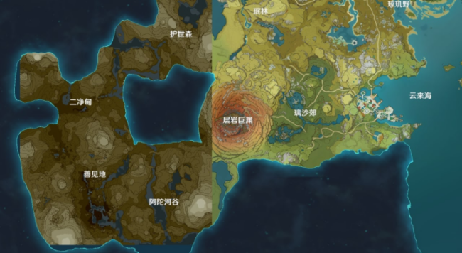 Genshin Impact Sumeru Map Leaked First Look At Sumeru Region Map