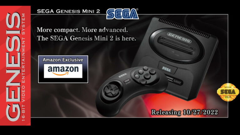 Where To Pre-Order The Sega Mega Drive Mini 2 - Touch, Tap, Play