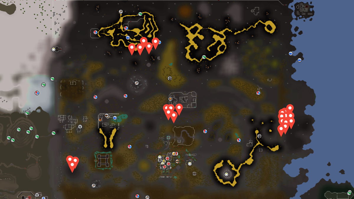 Green Dragon Location In Osrs Where To Find Green Dragon In Old