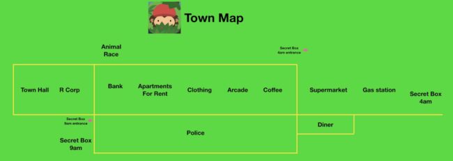 sneaky sasquatch map layout