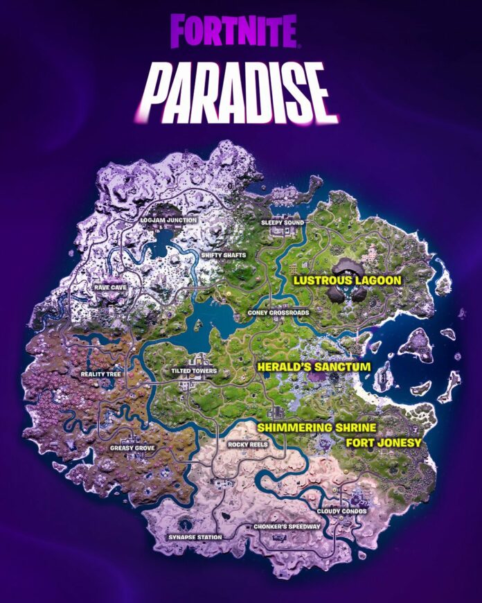 All New Named Locations In Fortnite Chapter 3 Season 4 Touch, Tap, Play