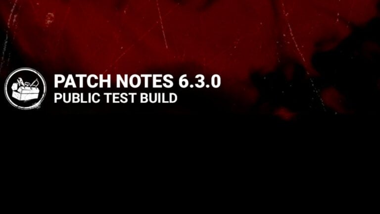Dead By Daylight Patch Notes 6.3.0 Ptb 768x432 