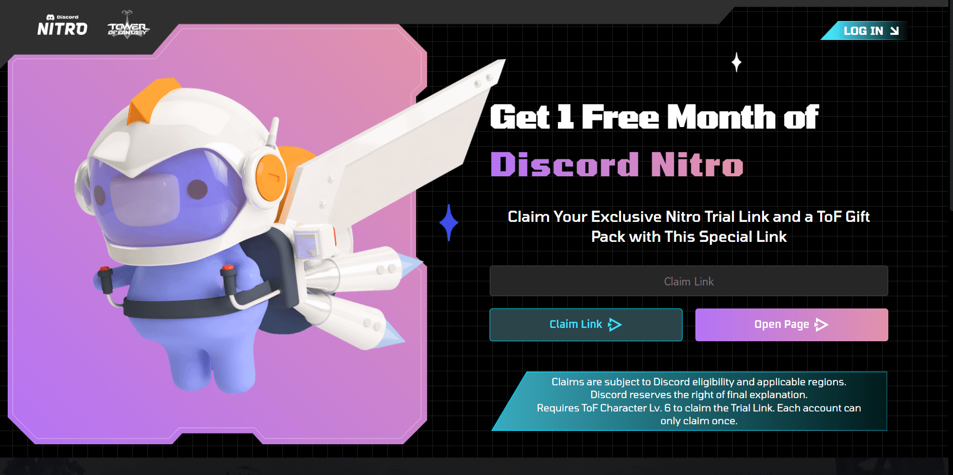 How to Claim Discord Nitro Avatar Pack in Tower Of Fantasy - Touch, Tap ...