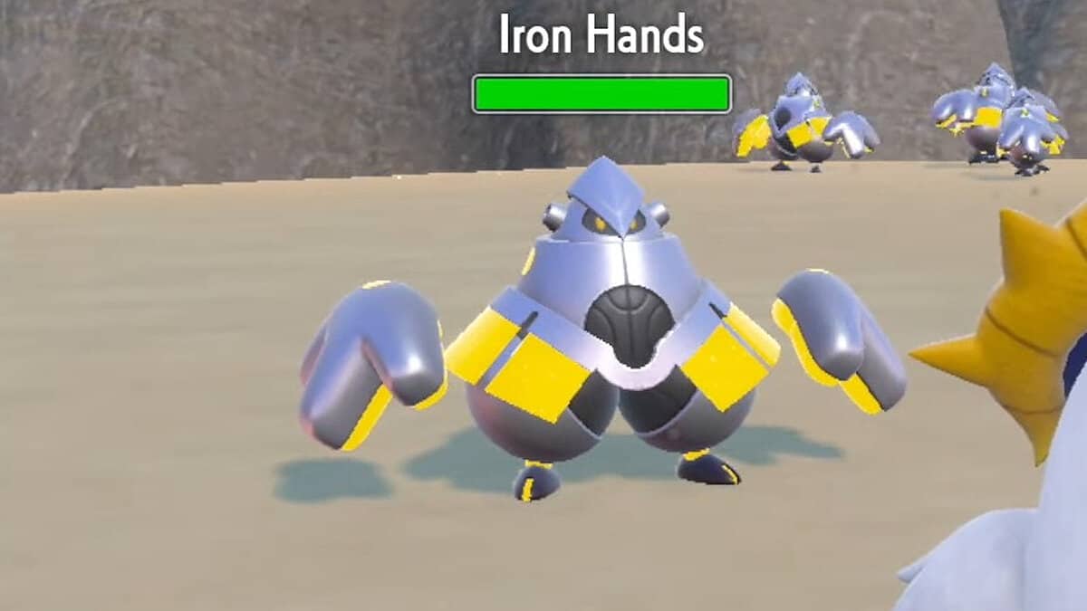 Where To Get Iron Hands In Pokémon Scarlet And Violet - Touch, Tap, Play