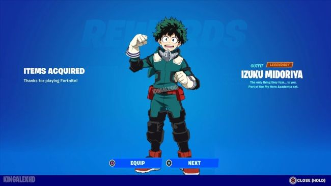 How To Get The “deku” Izuku Midoriya Skin In Fortnite Touch Tap Play