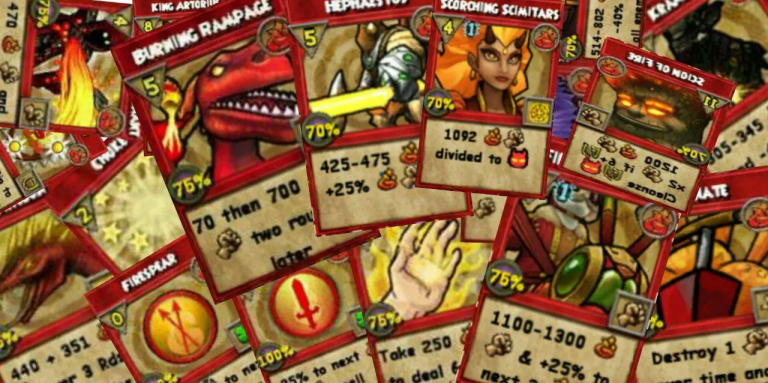 Top 5 Fire Spells in Wizard101 - Touch, Tap, Play