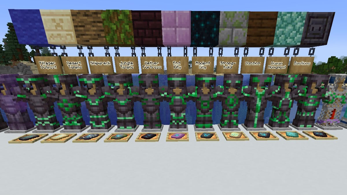 All New Armor Trims Coming To Minecraft 1 20 Touch Tap Play   Minecraft 1.20 Armor Trims Collection 