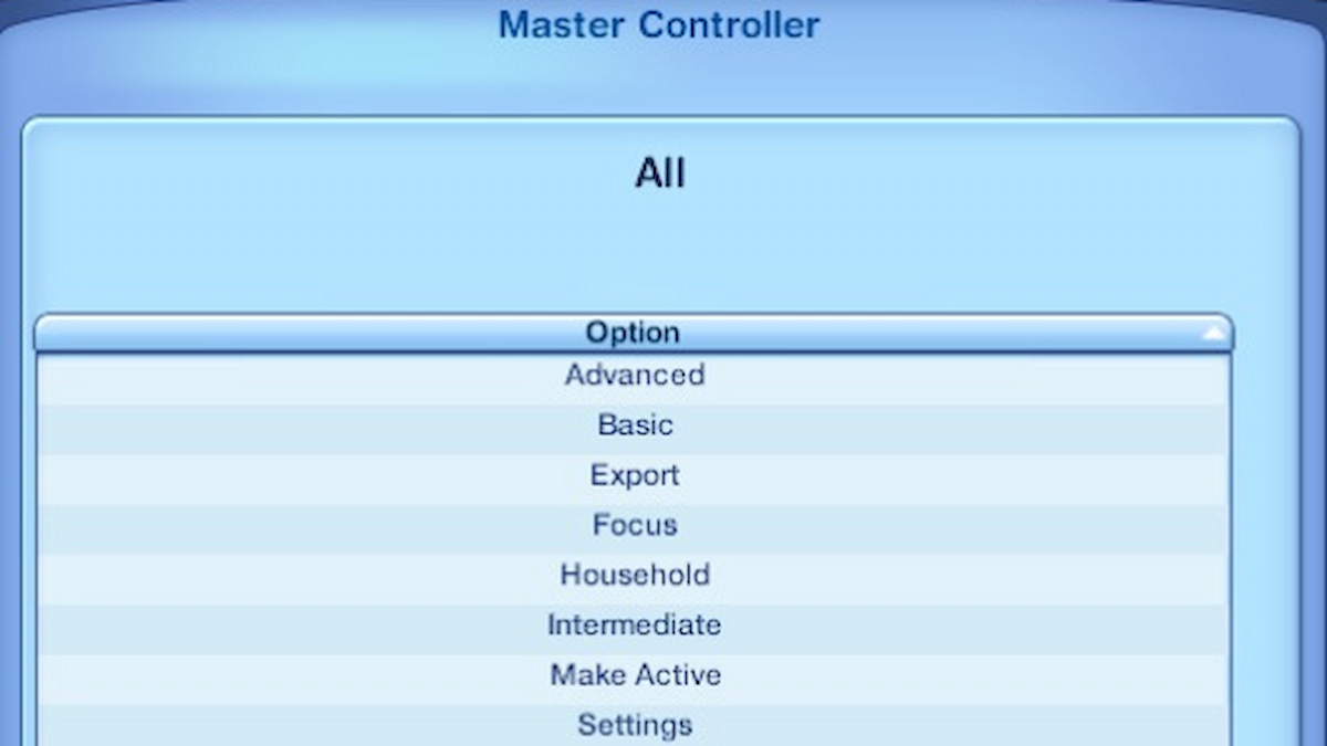 Nraas master controller для симс 3 вылетает