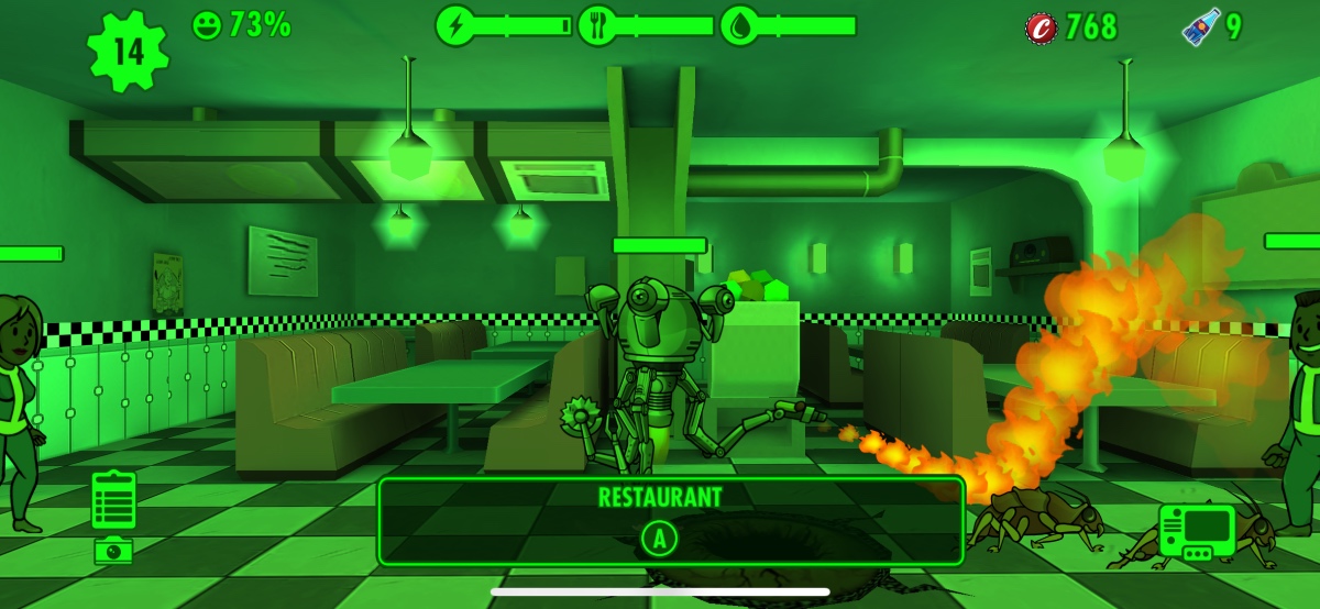 how to heal mr handys fallout shelter