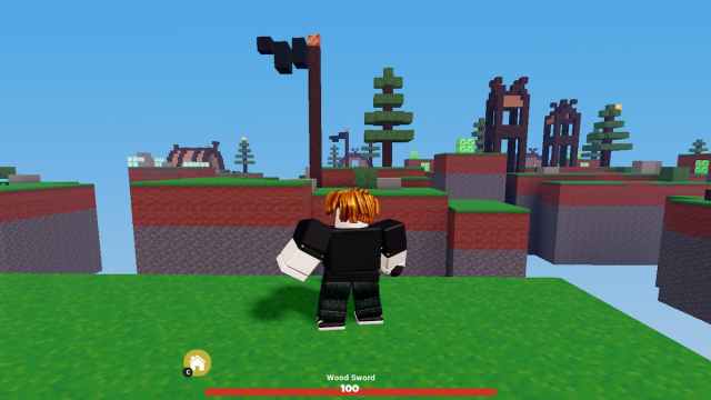 Roblox BedWars in-game