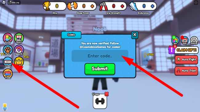 Tug Of War Simulator Codes August 2023 Touch Tap Play