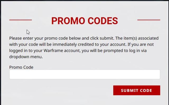 Warframe promo codes in December 2023: Glyphs & Prime Gaming