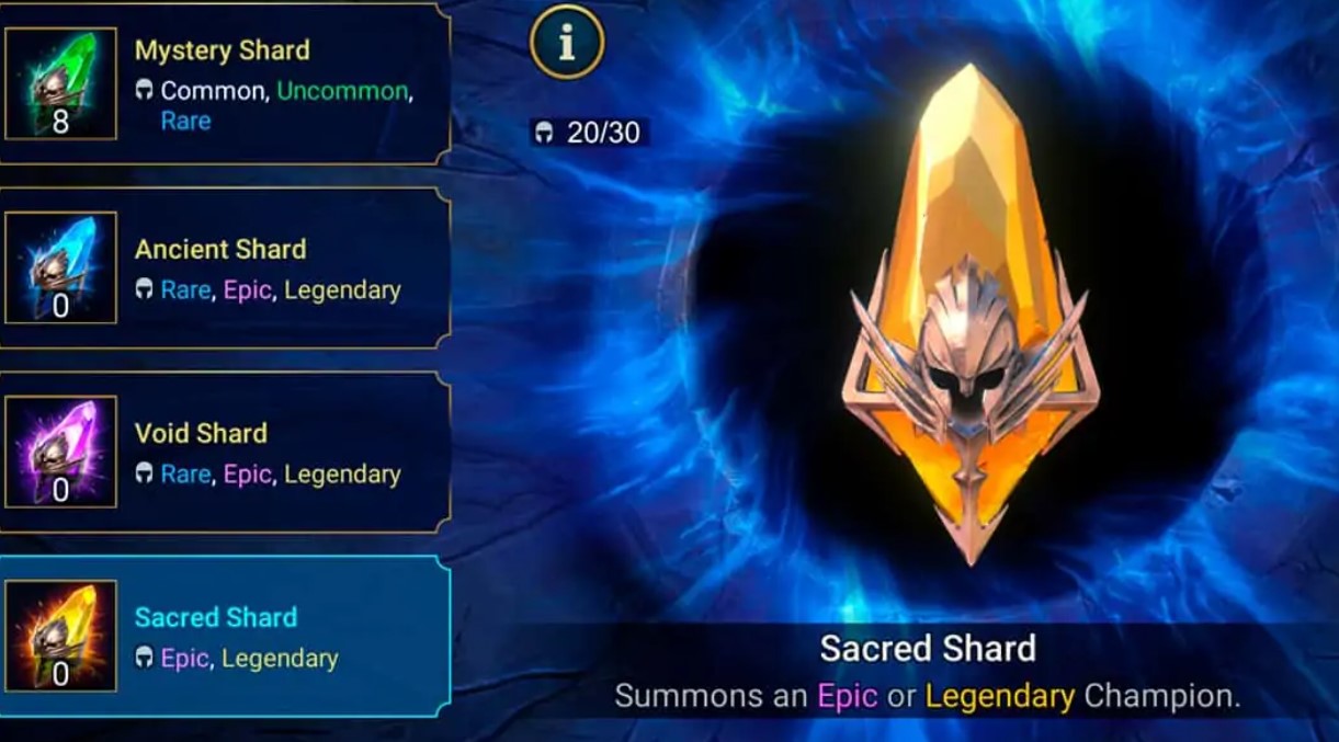 How to Get Sacred Shards in Raid Shadow Legends Touch, Tap, Play